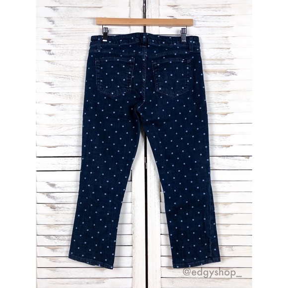 Tommy Hilfiger | Polka Dot Cropped Slim Fit Jeans - Picture 2 of 6